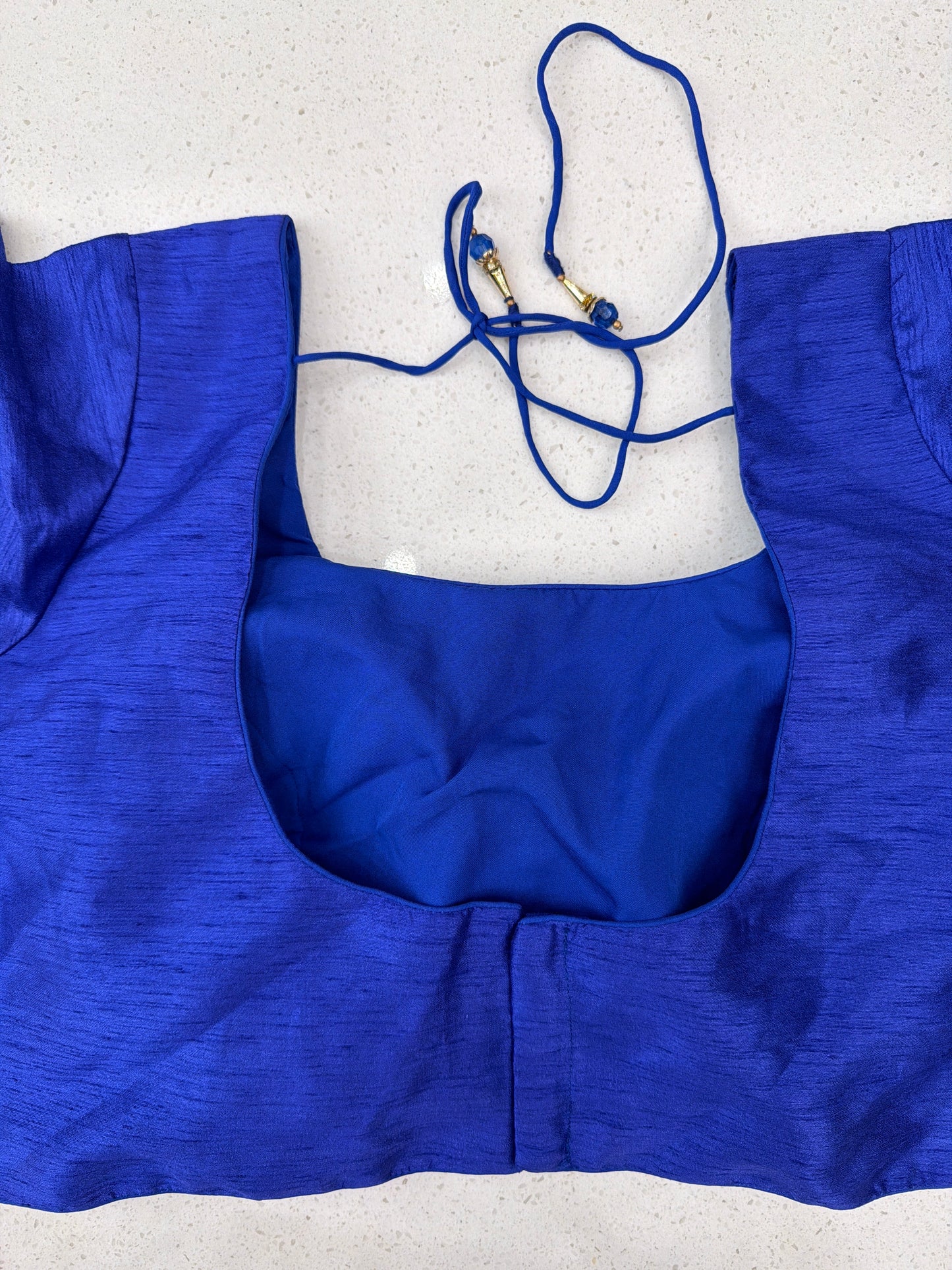 Sweetheart Elbow Sleeve Blouse