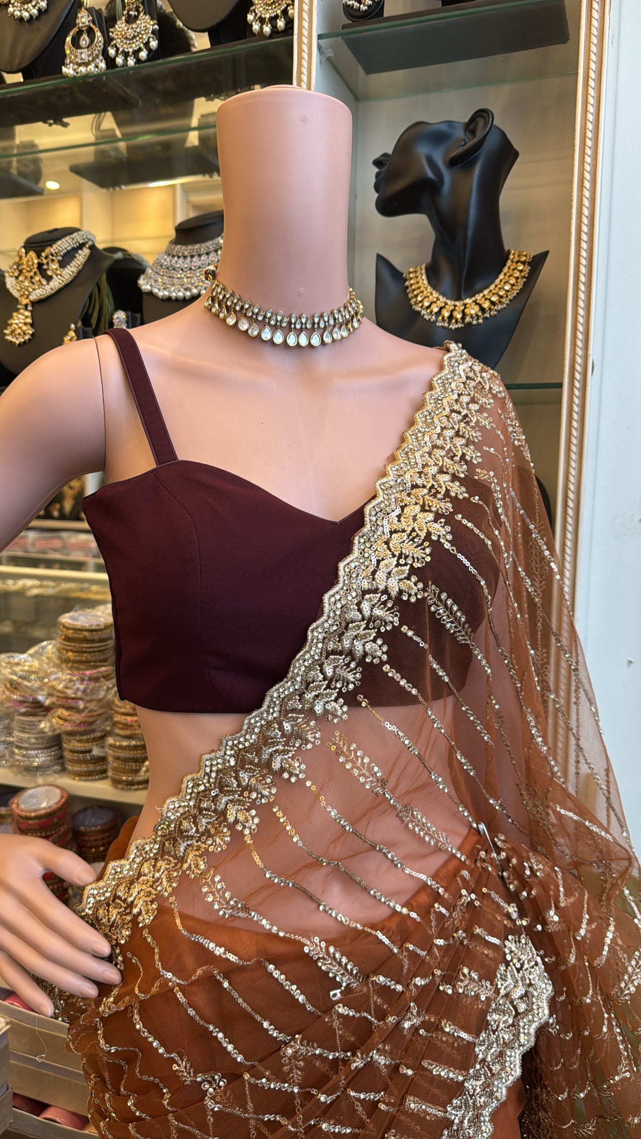 Net Saree