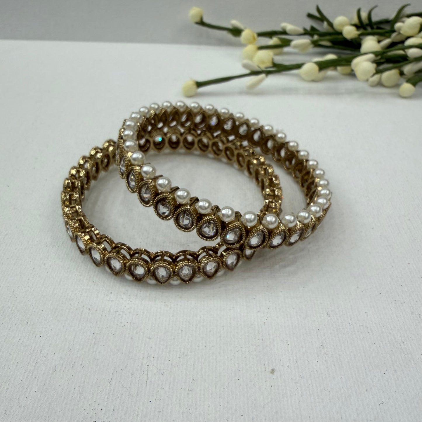 Rustic Kada Bangles