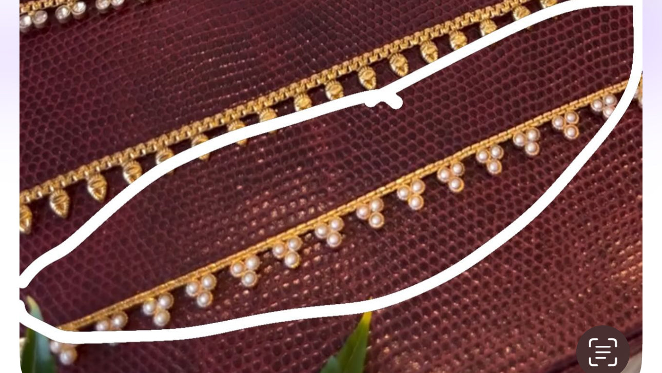 Pearl Golden Waistchins