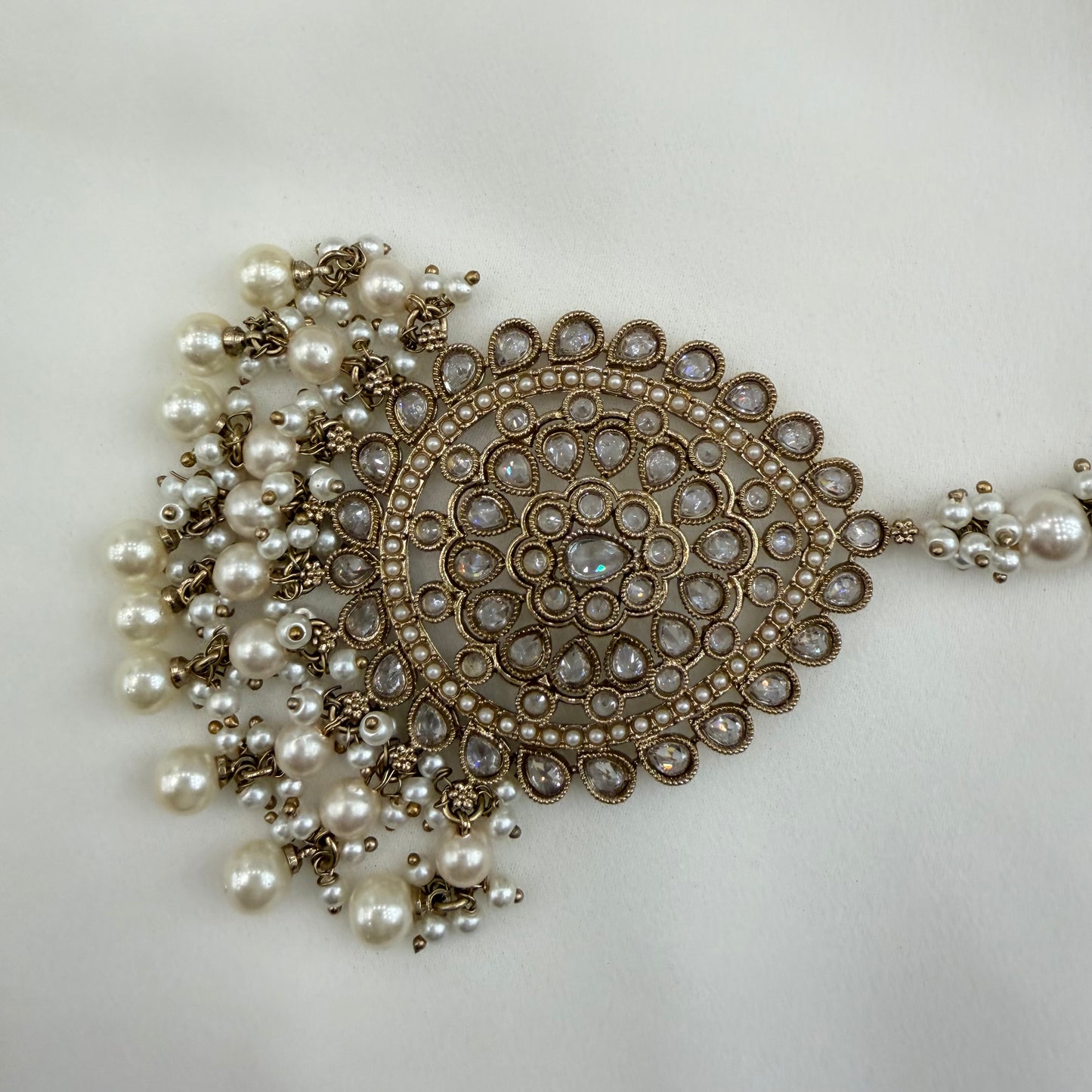 Designer Earrings with Tikka