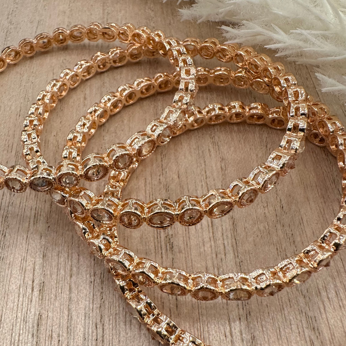 Rose Gold Bangles
