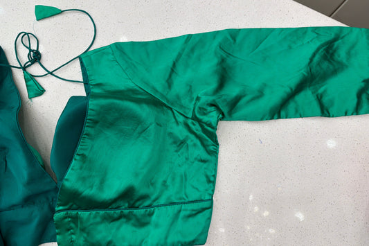 V-Neck 3/4 Sleeve Blouse