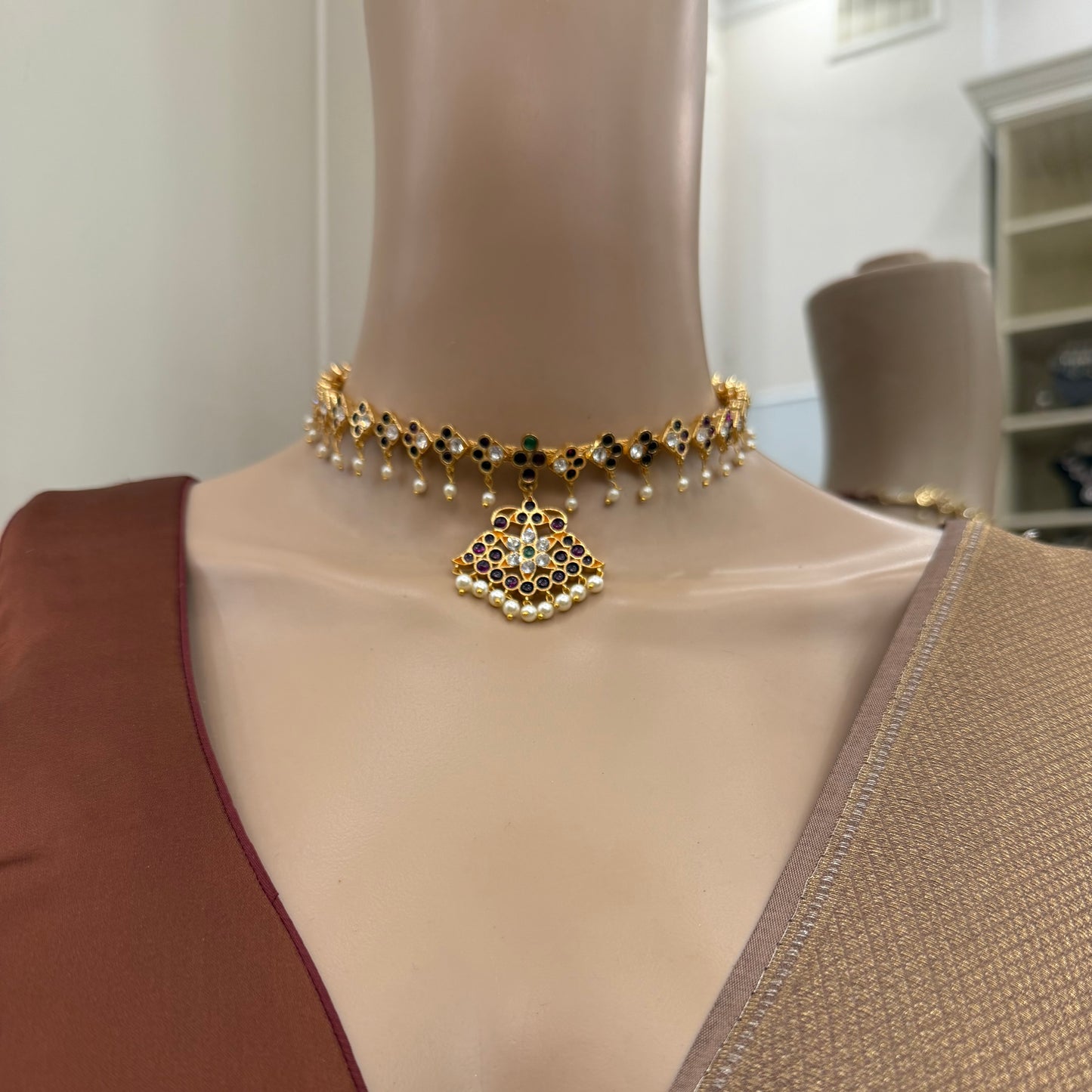 Gold Araku Choker