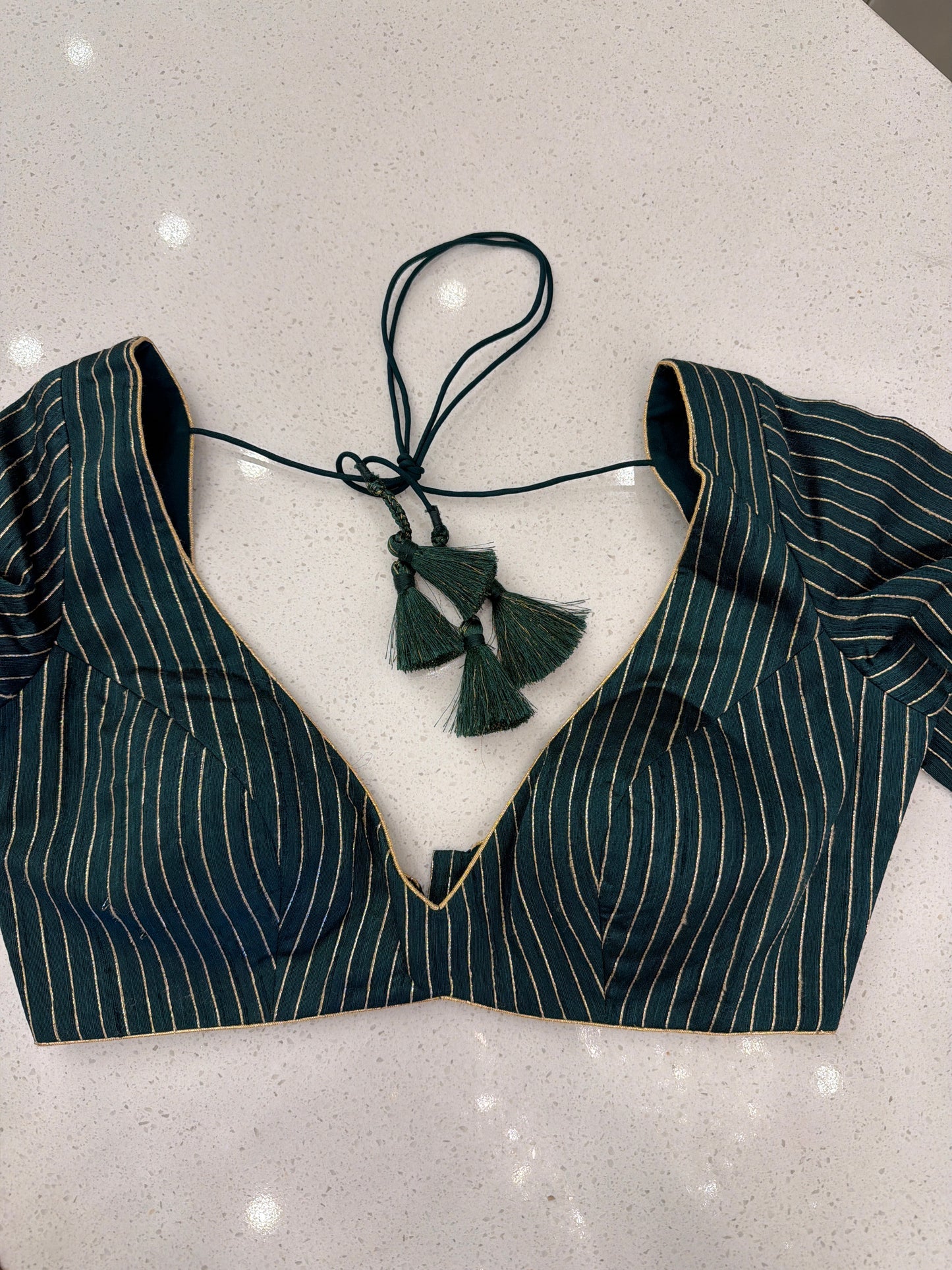 Green Full sleeve Blouse