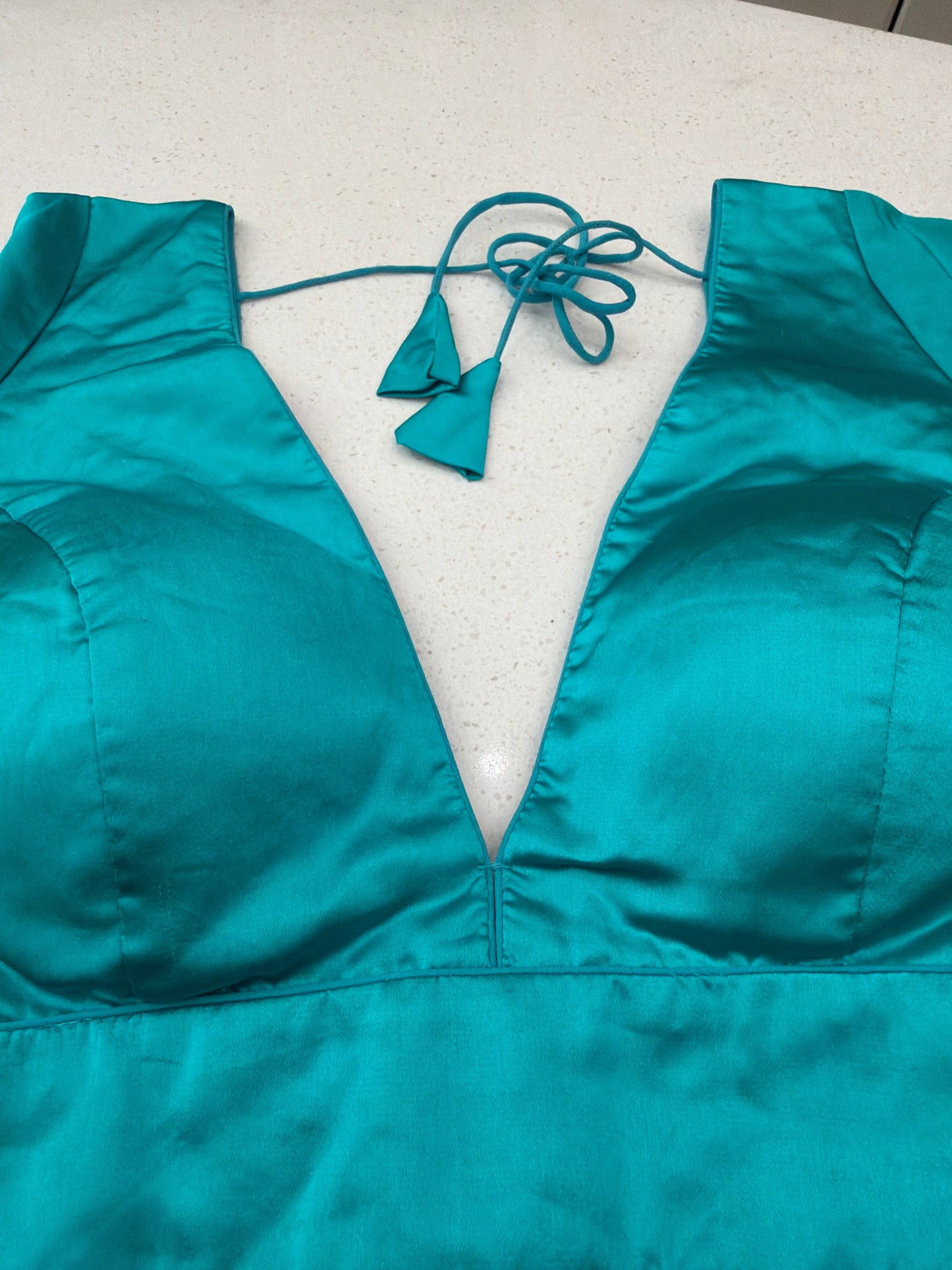 V-Neck 3/4 Sleeve Blouse