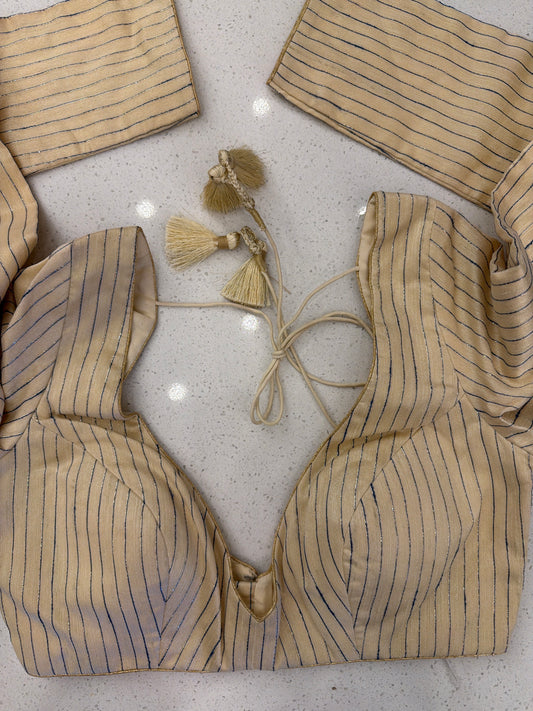 Gold Full sleeve Blouse