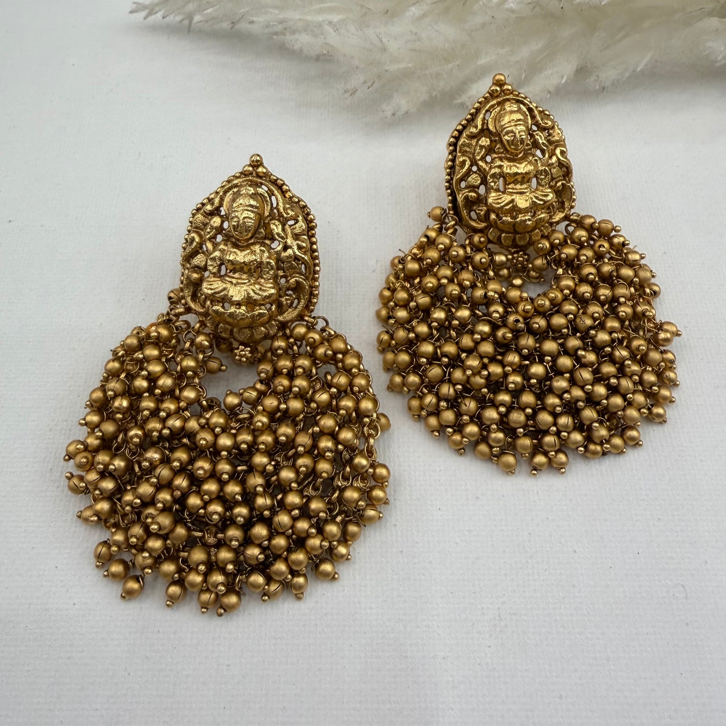 Antique Temple Earrings