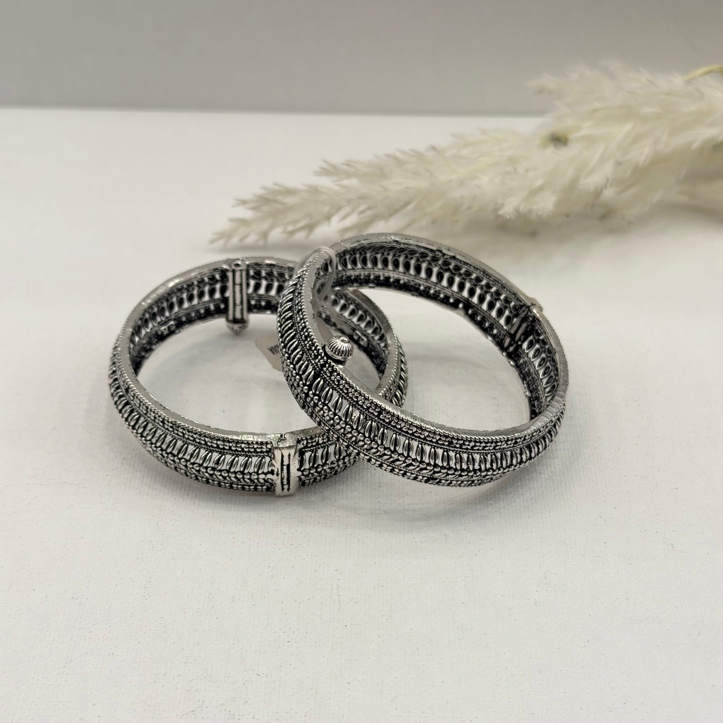 Oxidized Kada Bangles