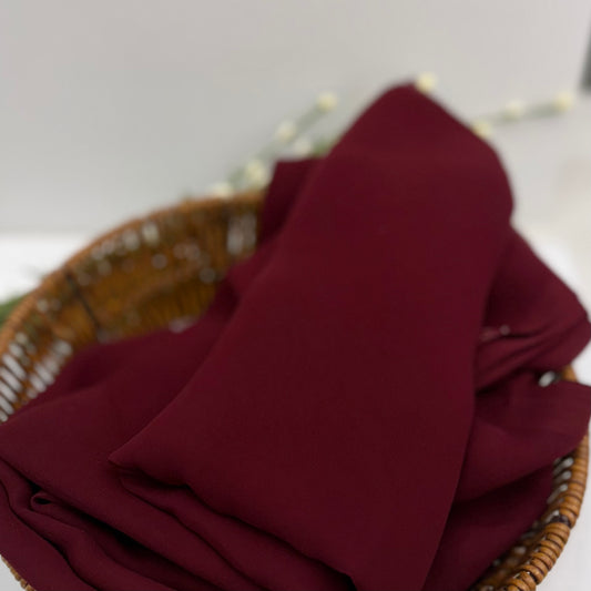 Plain Georgette Saree