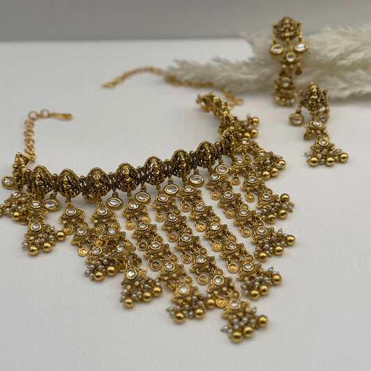Antique Temple Choker