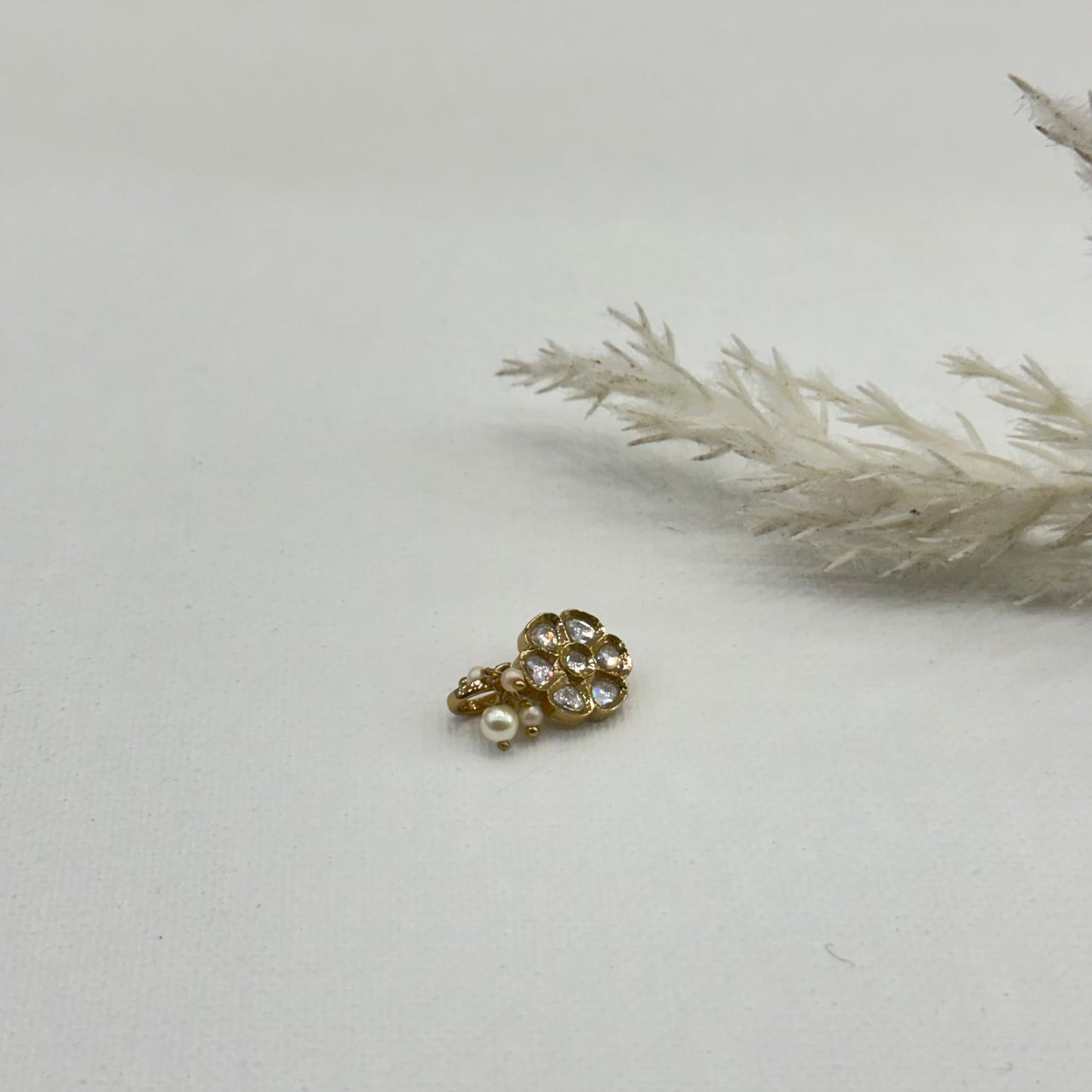 Kundan Stone Nose Pin