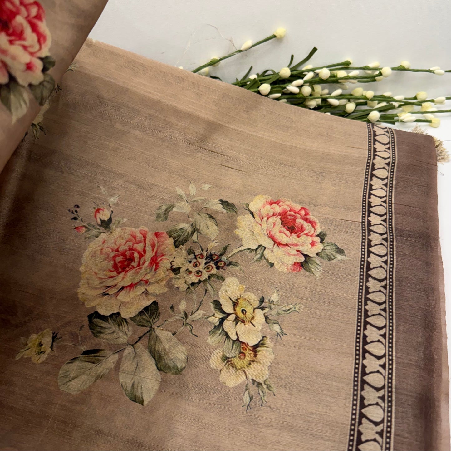 Floral Saree