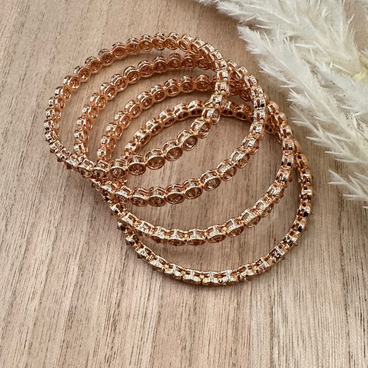 Rose Gold Bangles