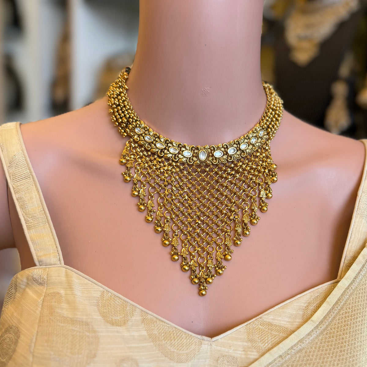 Antique Temple Choker