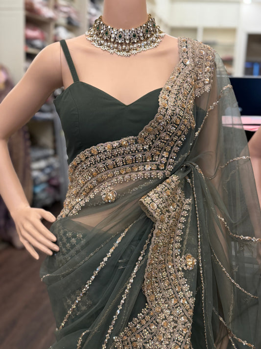 Net Saree