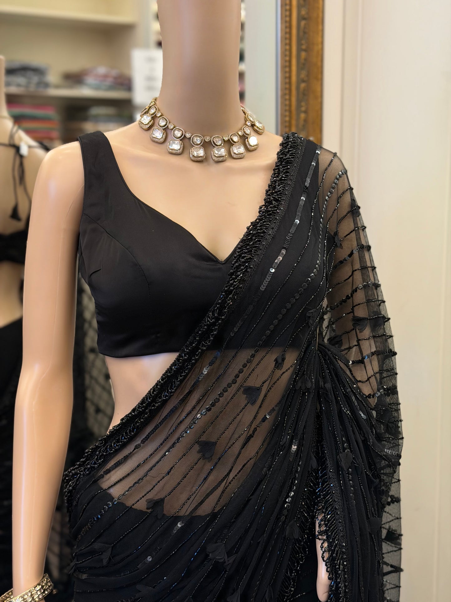 Net Saree
