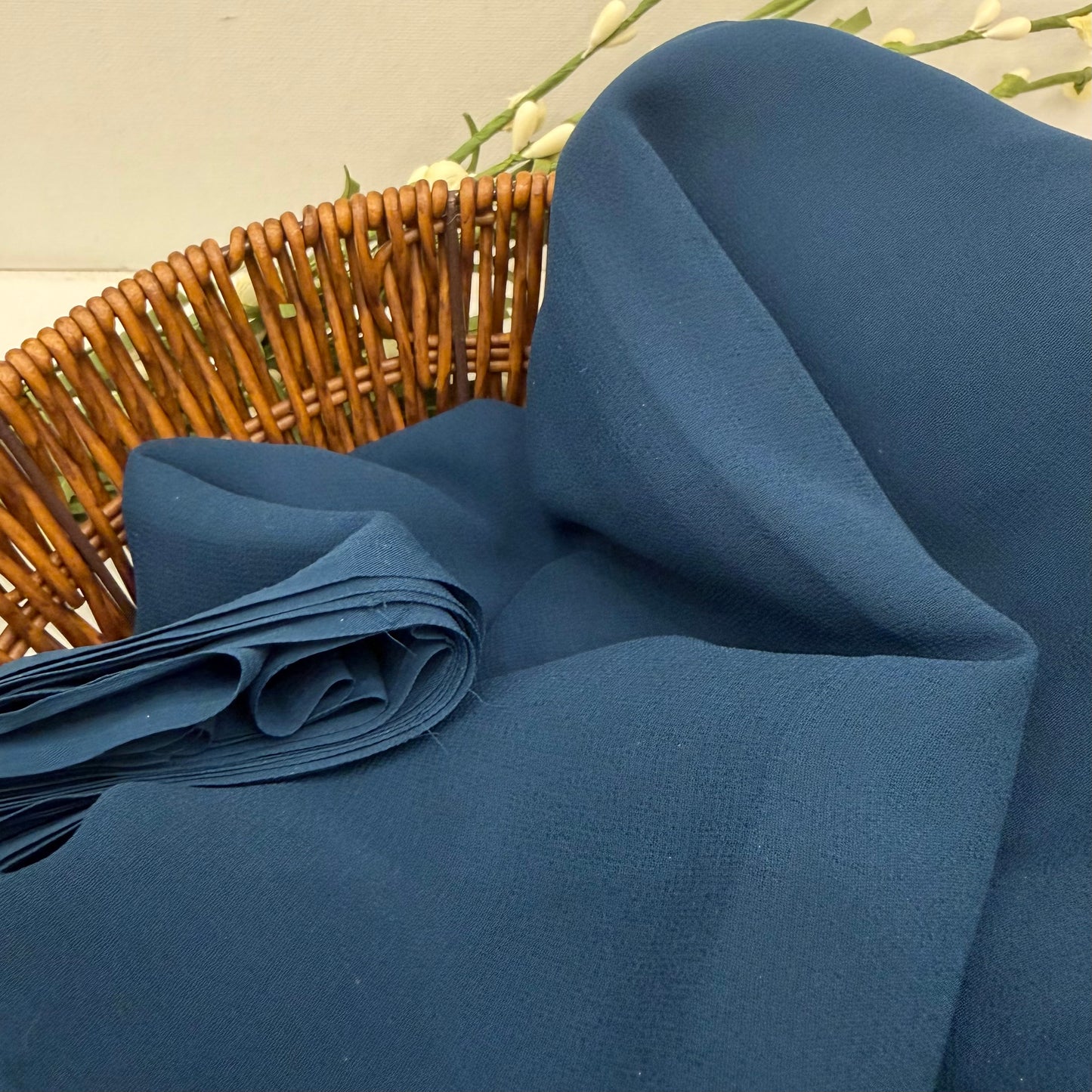 Plain Georgette Saree