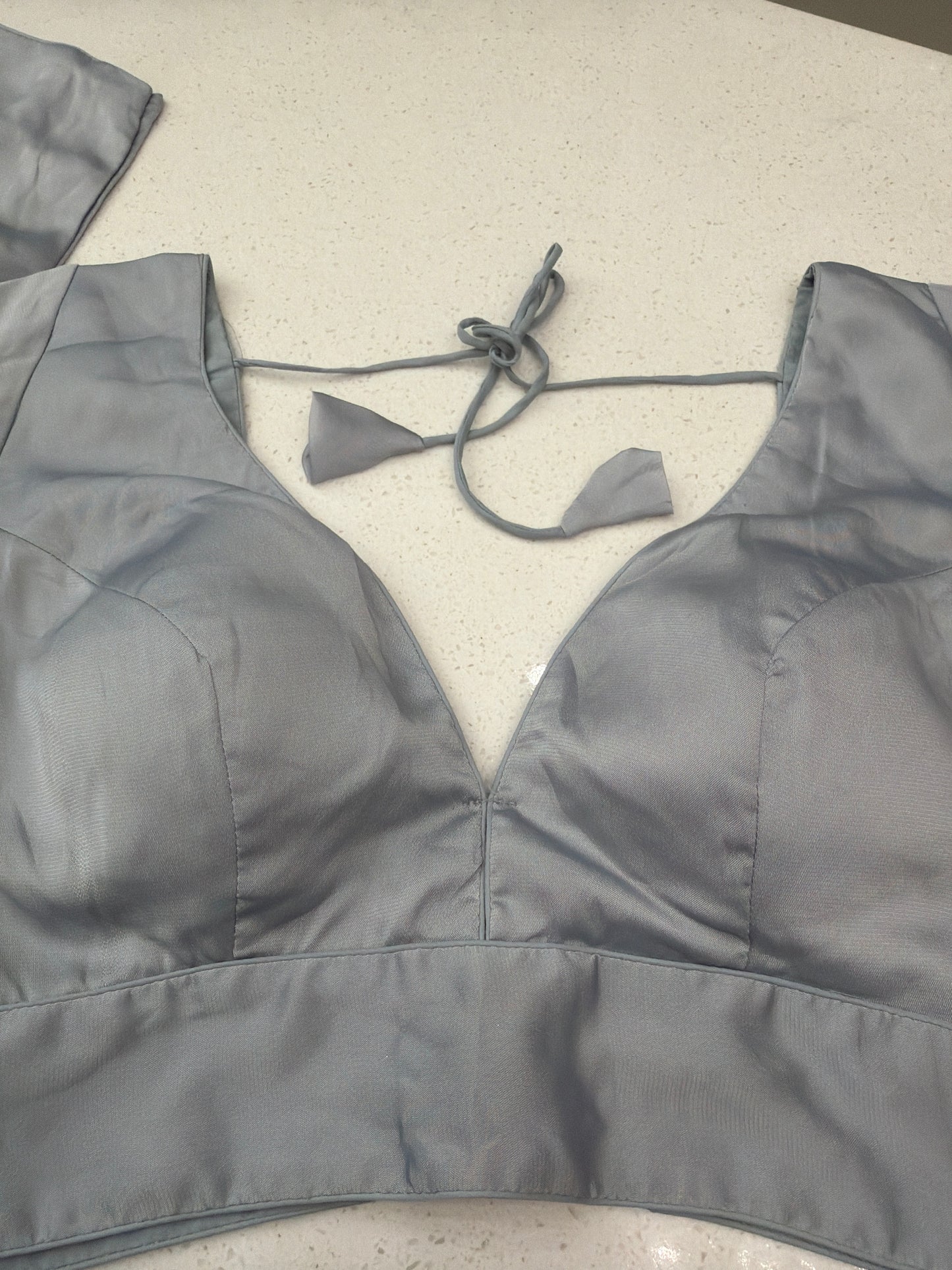 V-Neck 3/4 Sleeve Blouse