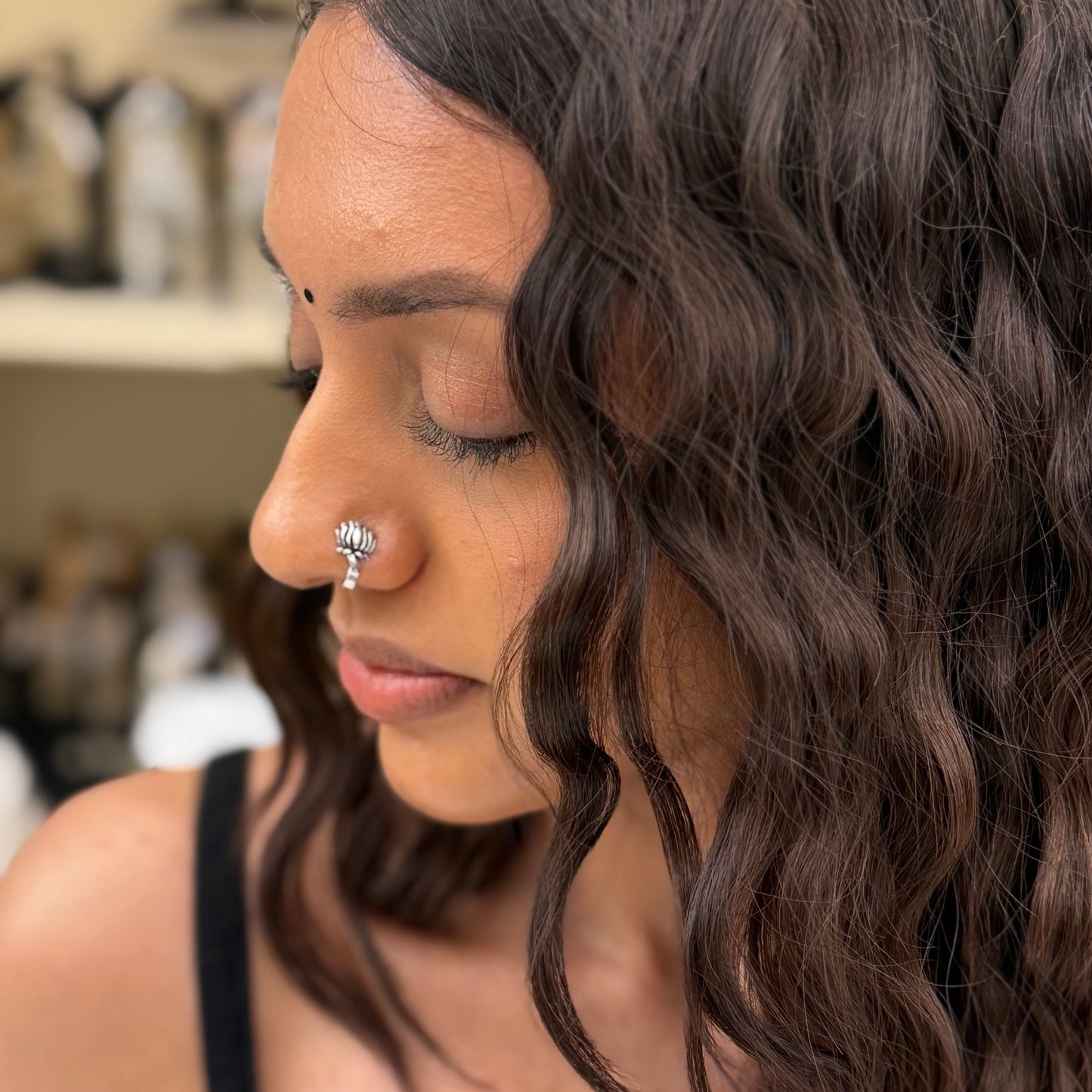 Oxidized Nose Ring Designs