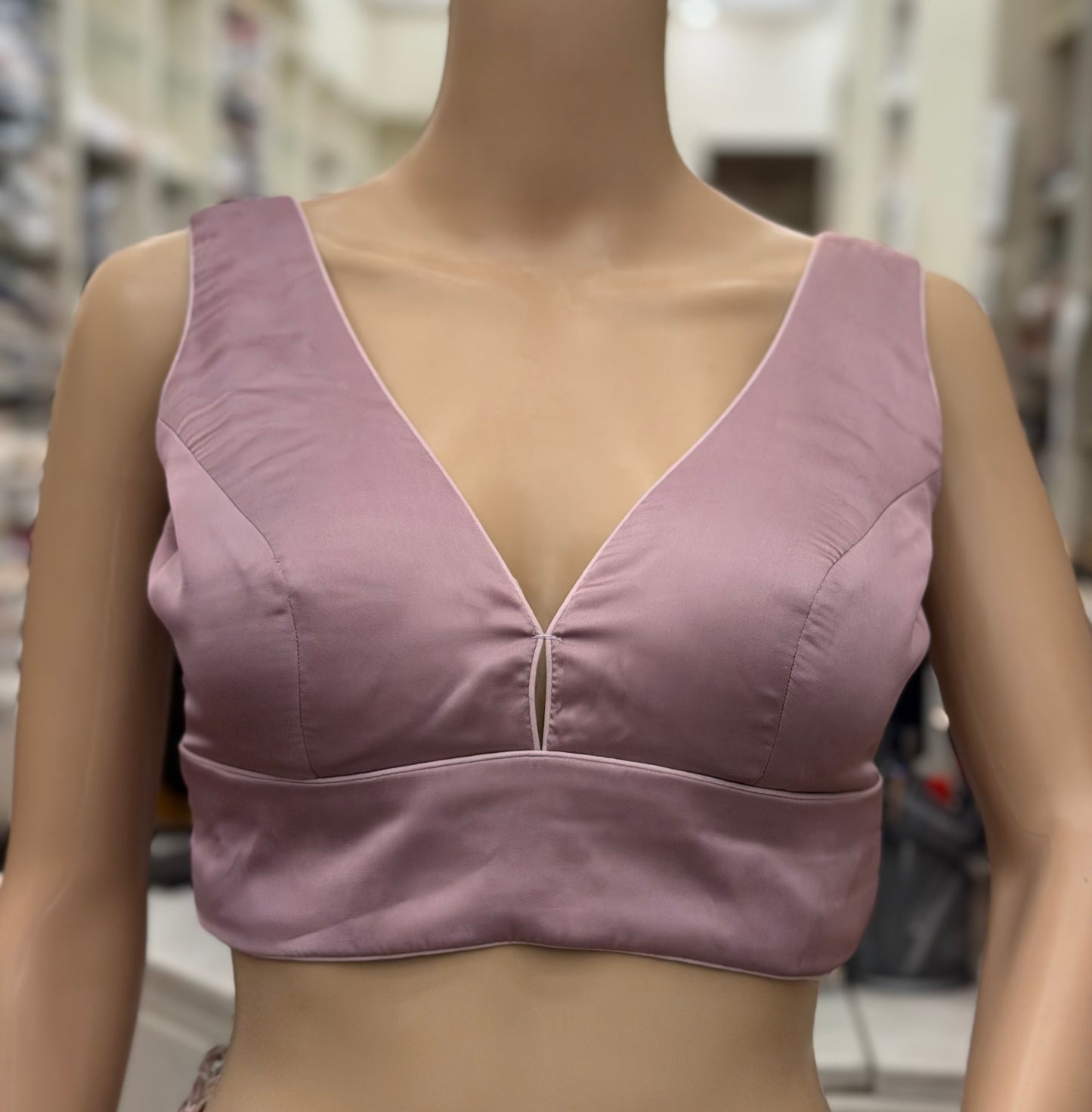 V-Neck Sleeveless Blouse