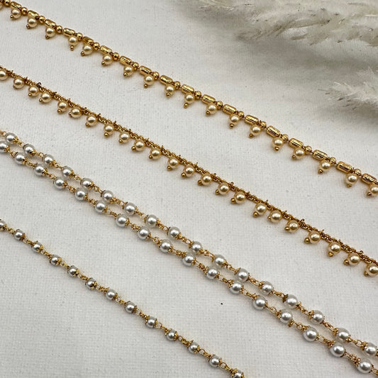 Pearl Gold Waist Chain