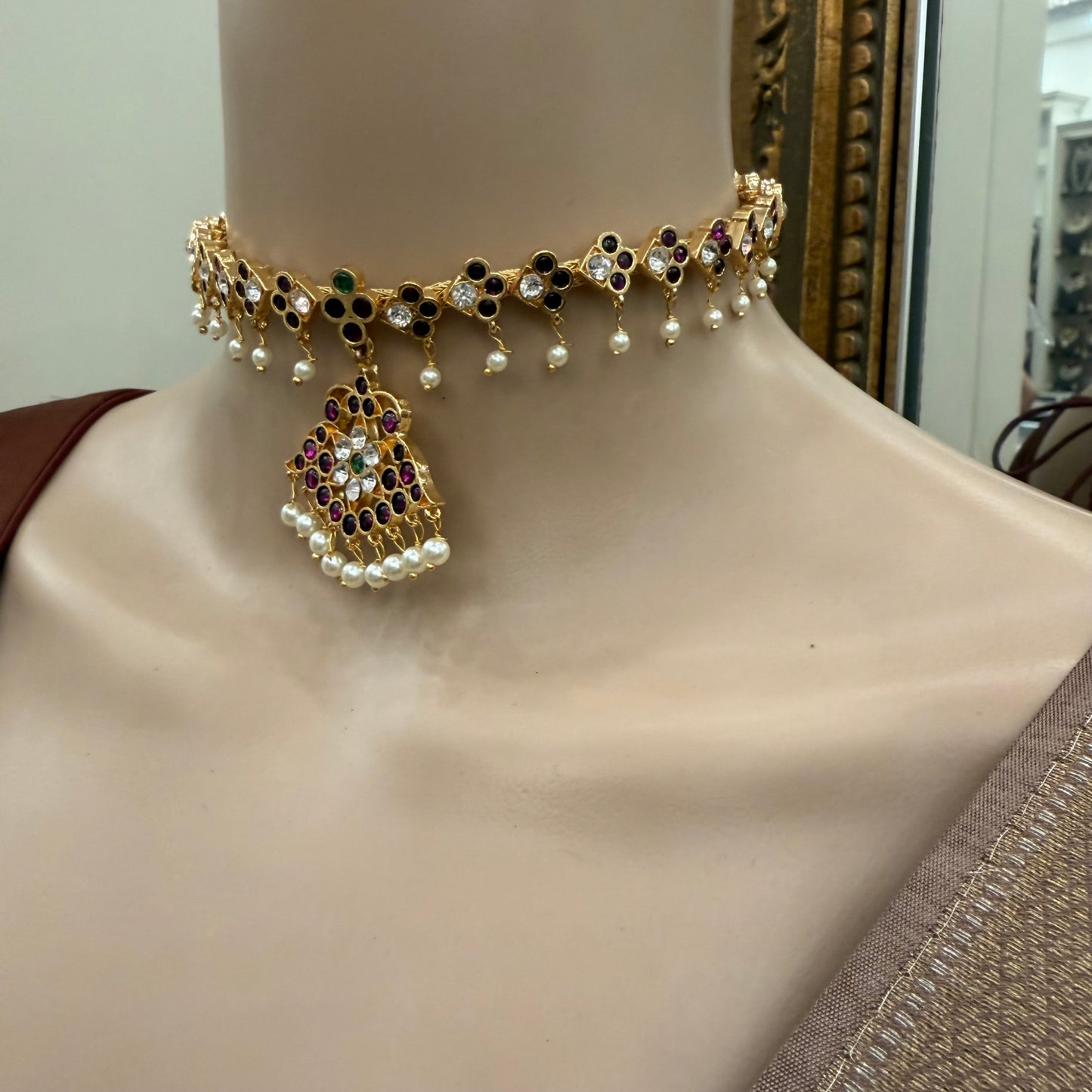 Gold Araku Choker