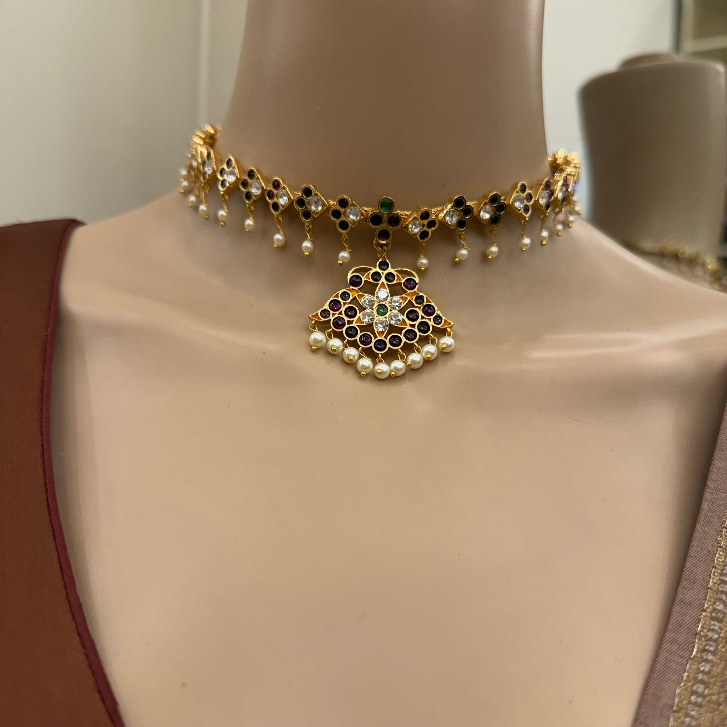 Gold Araku Choker