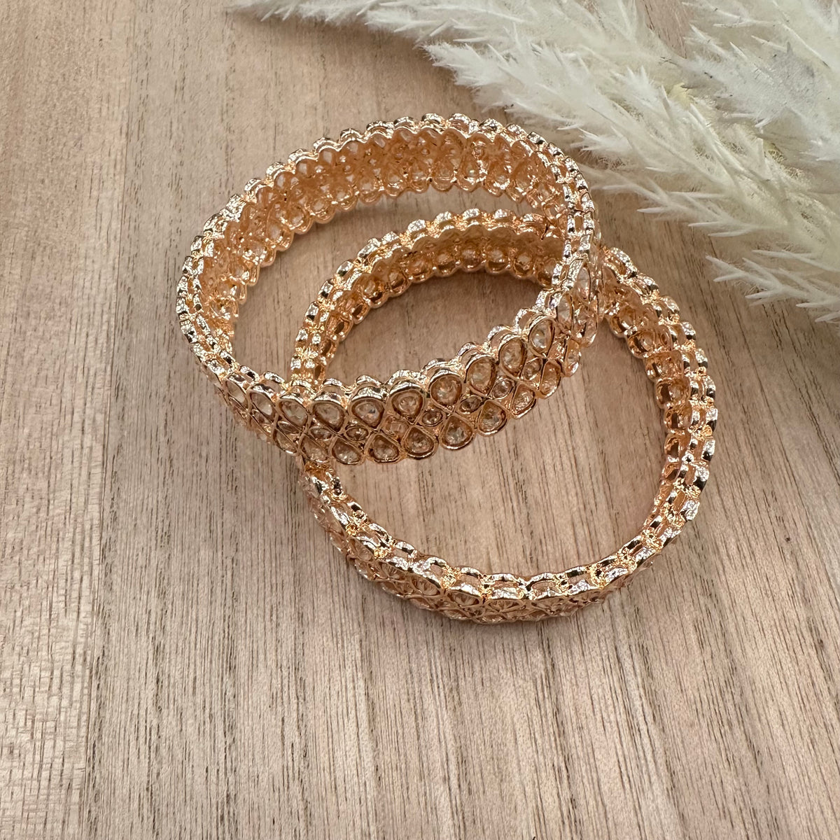 Rose Gold Bangles