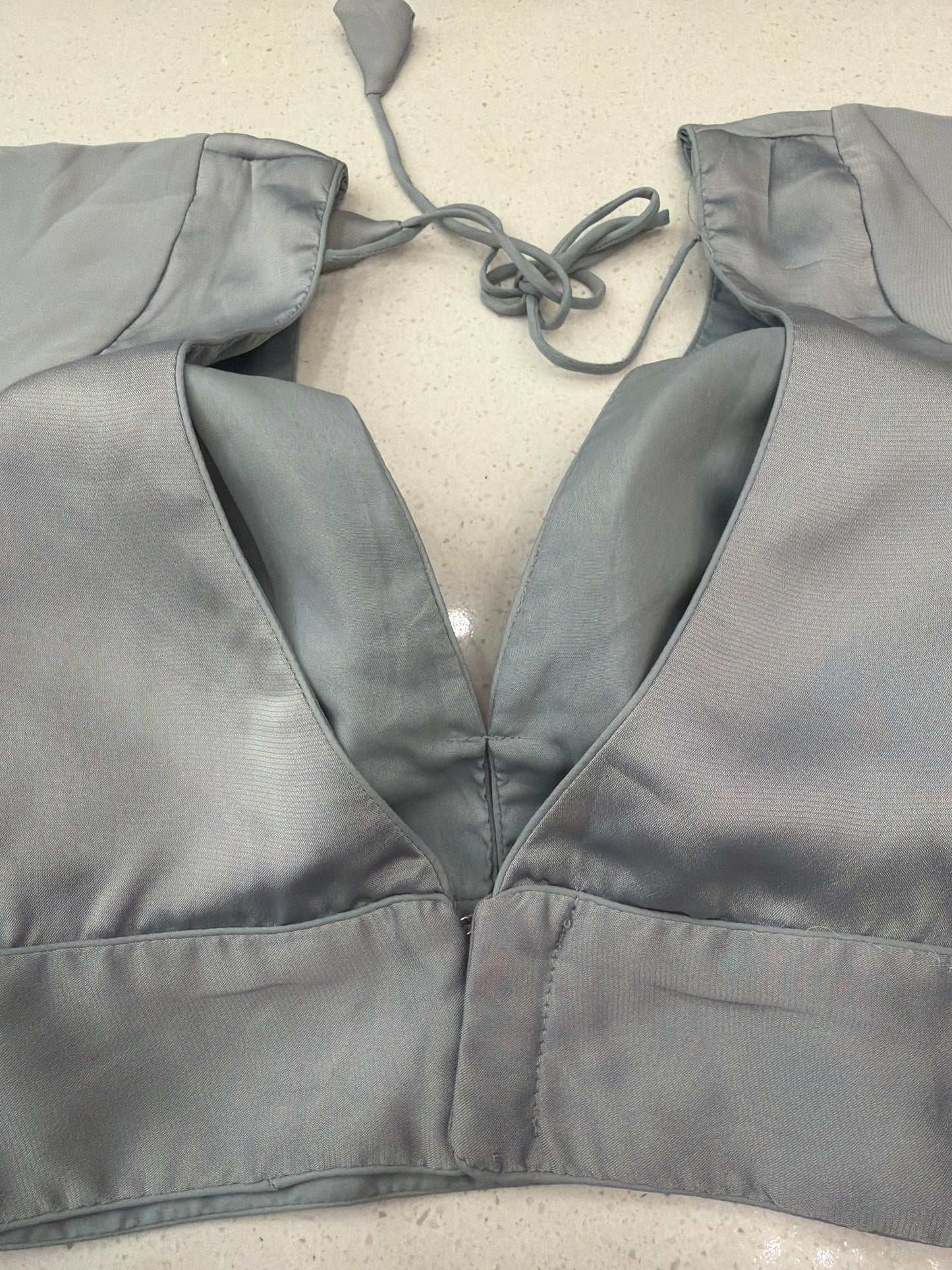 V-Neck 3/4 Sleeve Blouse