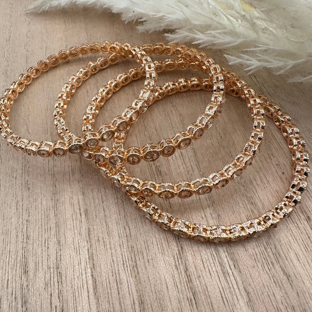 Rose Gold Bangles