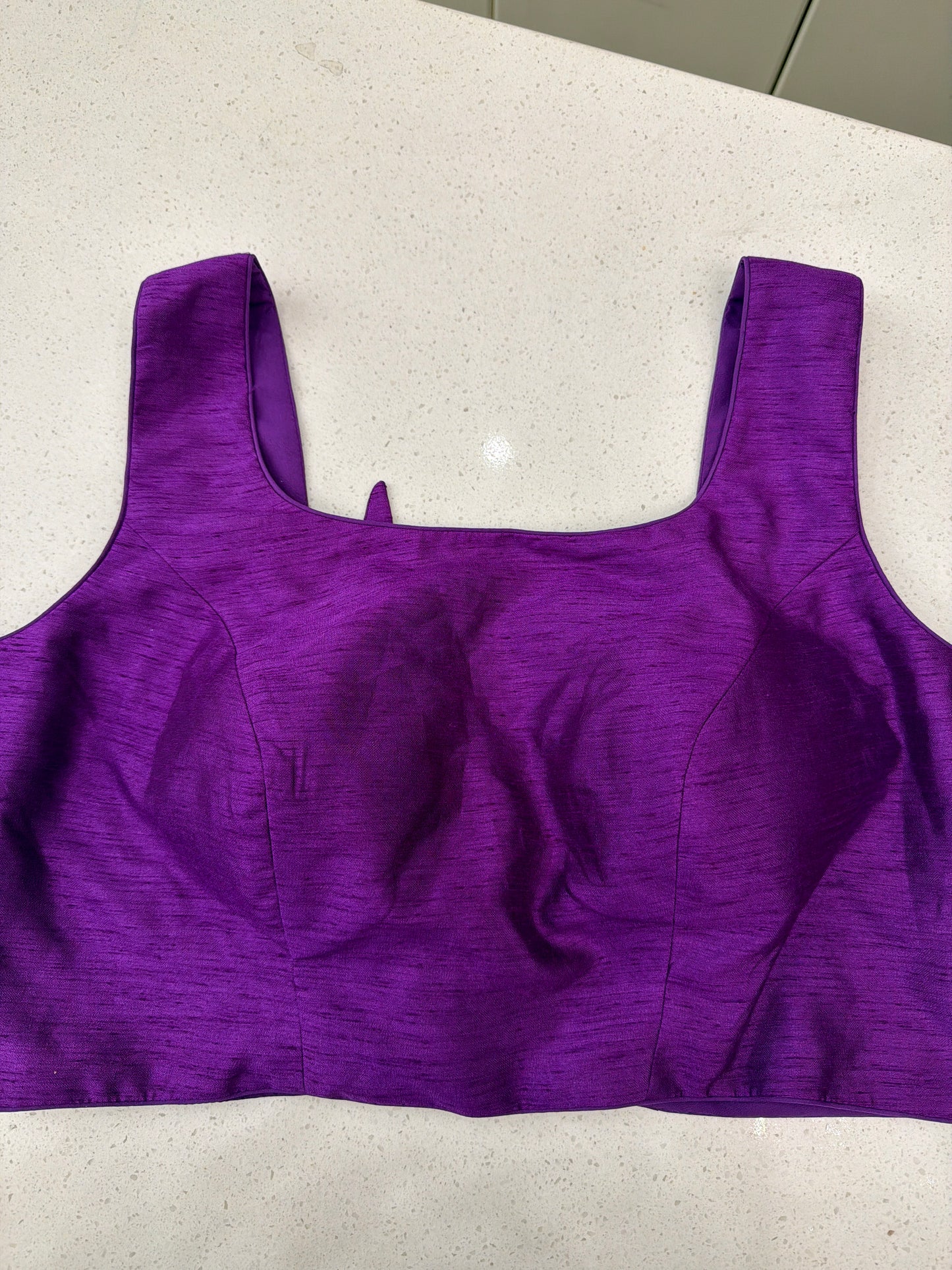 Sleeveless Bow Tie Blouse