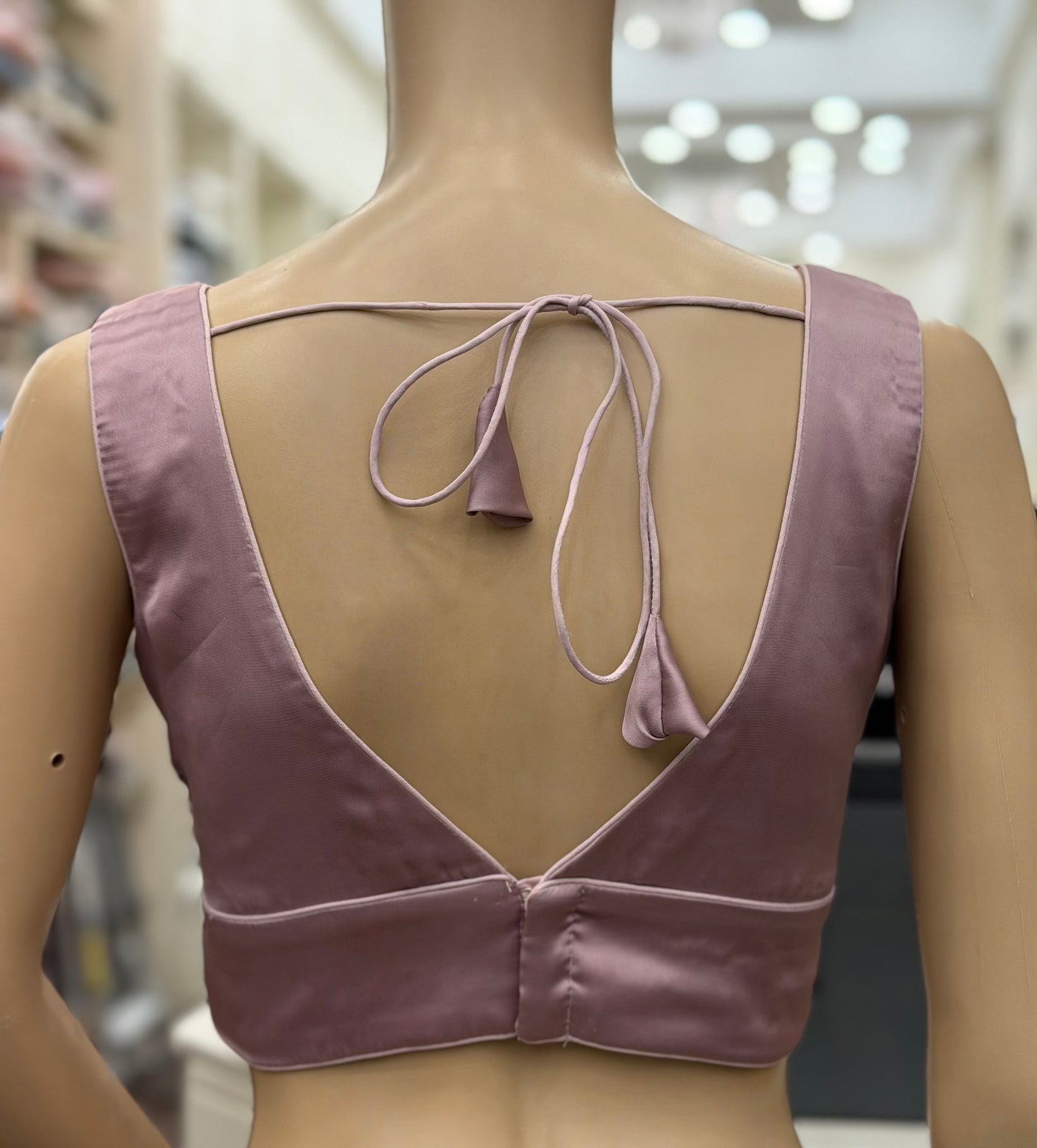 V-Neck Sleeveless Blouse