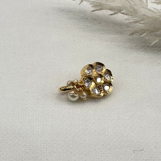 Kundan Stone Nose Pin