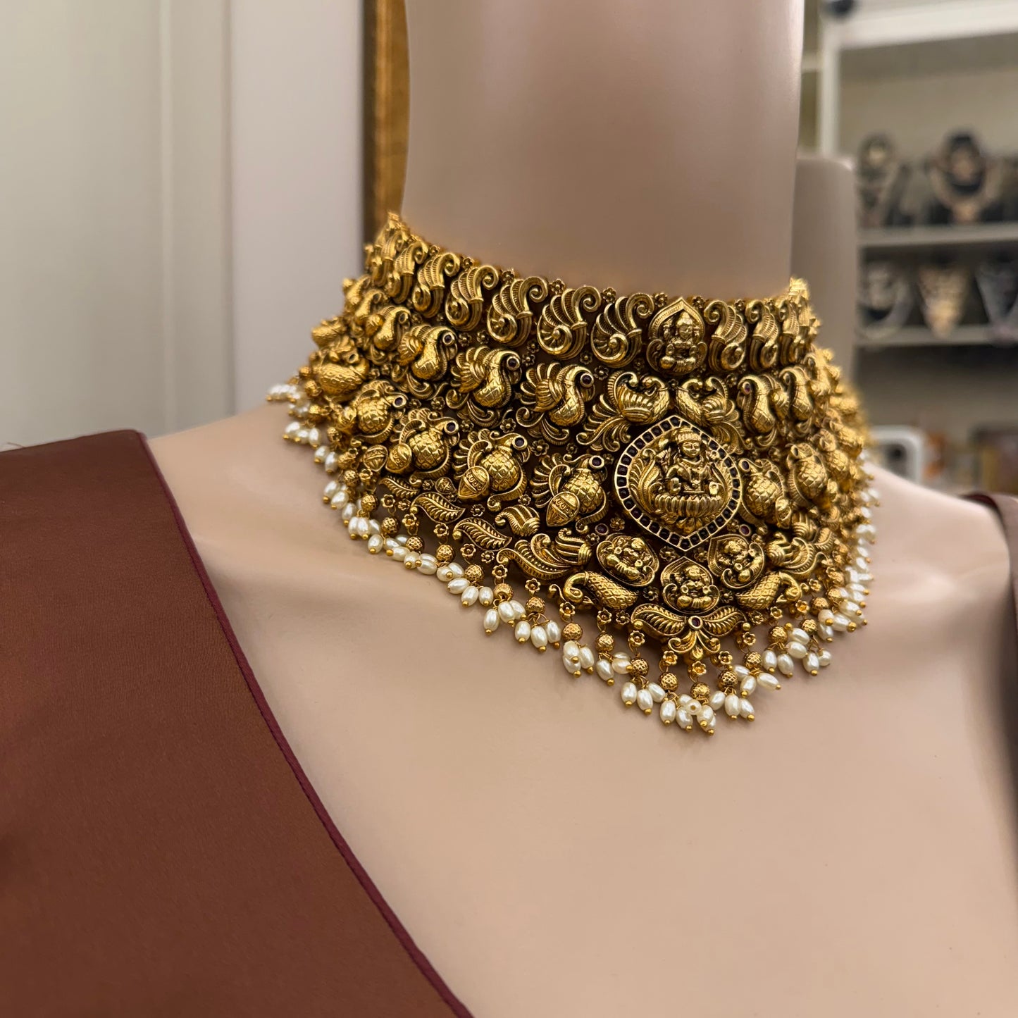 Antique Temple Choker