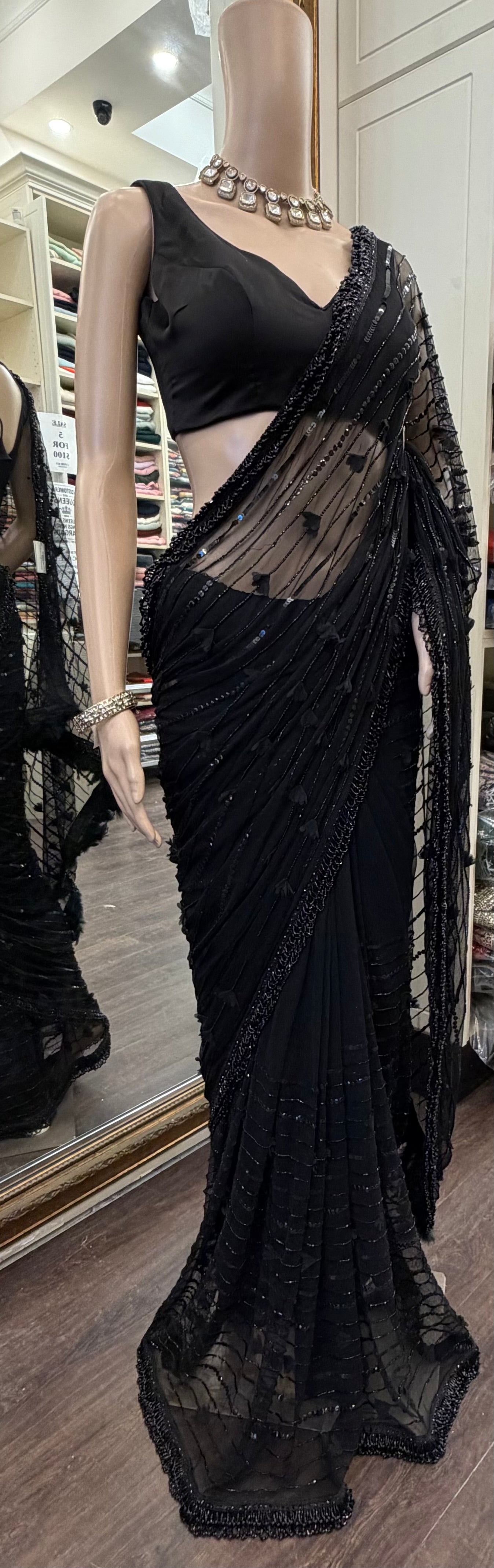 Net Saree