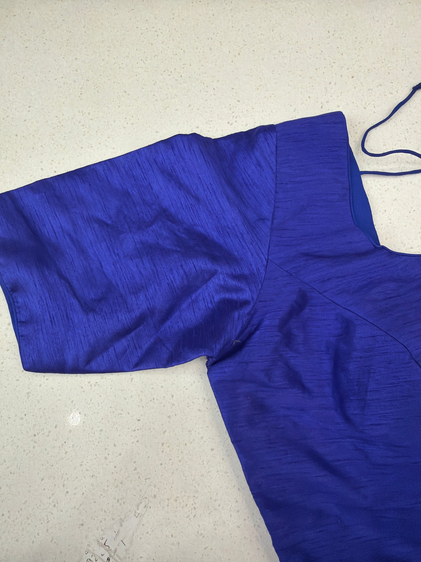 Sweetheart Elbow Sleeve Blouse