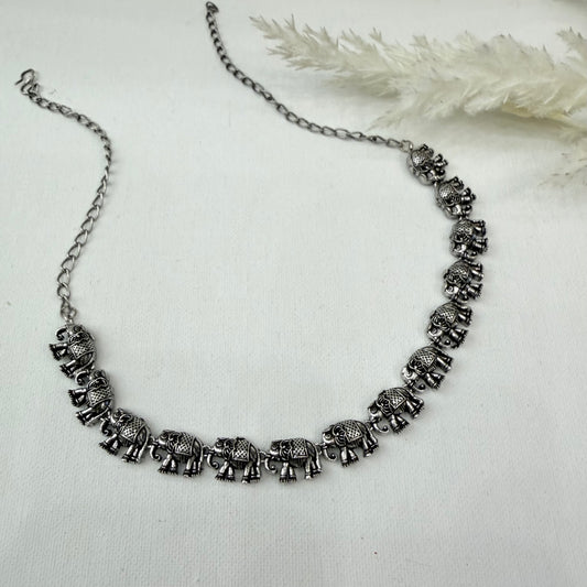 Oxidized Choker