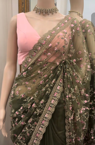 Saree with Blouse