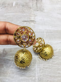 Rustic jhumka