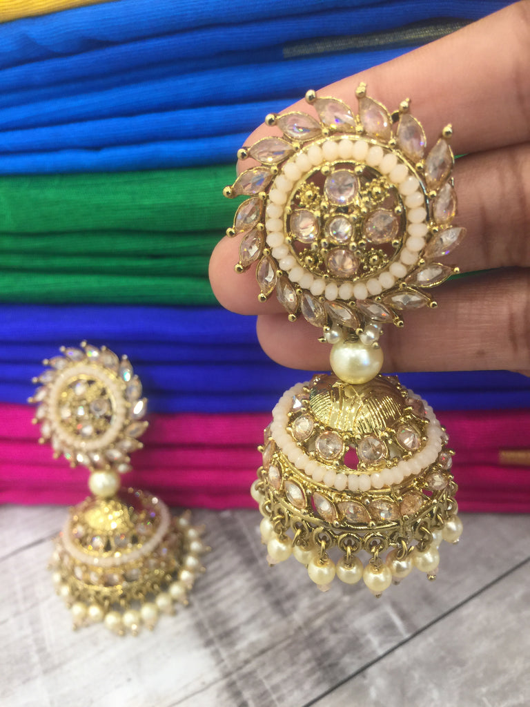 Rustic jhumka