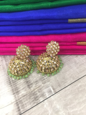Rustic jhumka