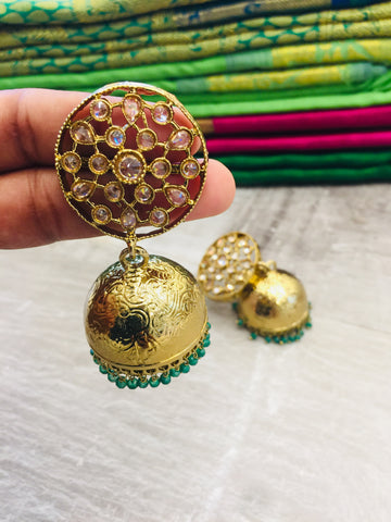 Rustic jhumka
