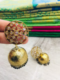 Rustic jhumka