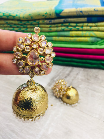 Rustic jhumka