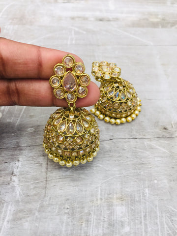 Rustic jhumka