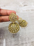 Rustic jhumka
