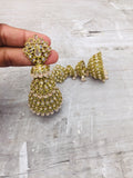 Rustic jhumka