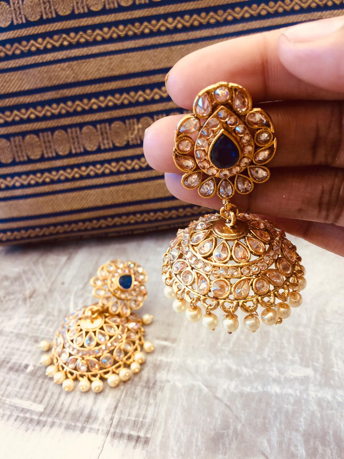 Polki Jhumka