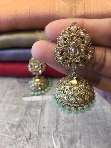 Rustic jhumka